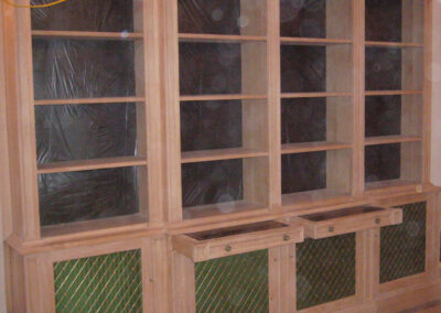 Pair of Bookcases for a Scottish Castle